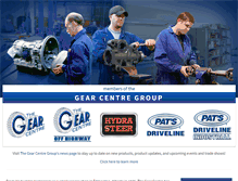 Tablet Screenshot of gearcentregroup.com